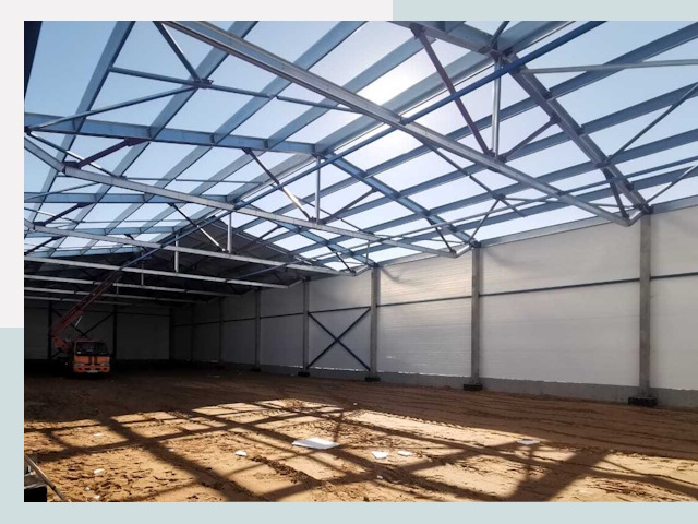 Строительство сенохранилищ в Ногинске