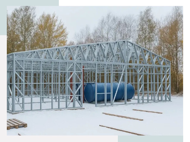 Металлические ангары в Ногинске