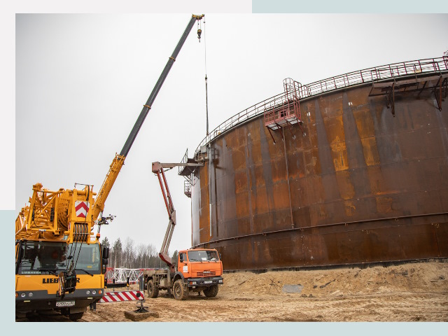 Монтаж резервуаров в Ногинске от 608 руб. за м³