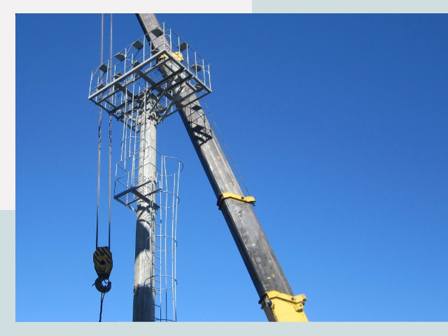 Монтаж осветительных мачт в Ногинск от 608 руб.