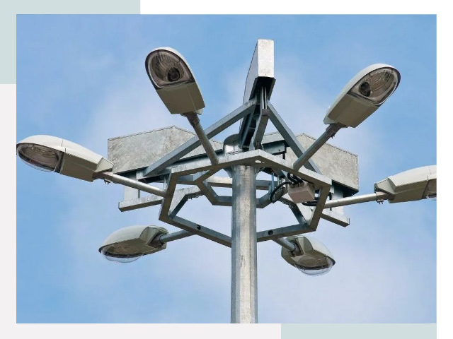 Монтаж осветительных мачт в Ногинске