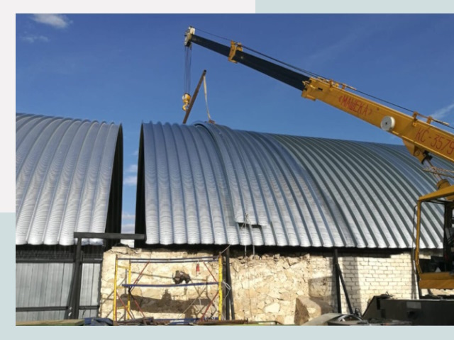 Реконструкция ангаров в Ногинске от 608 руб.