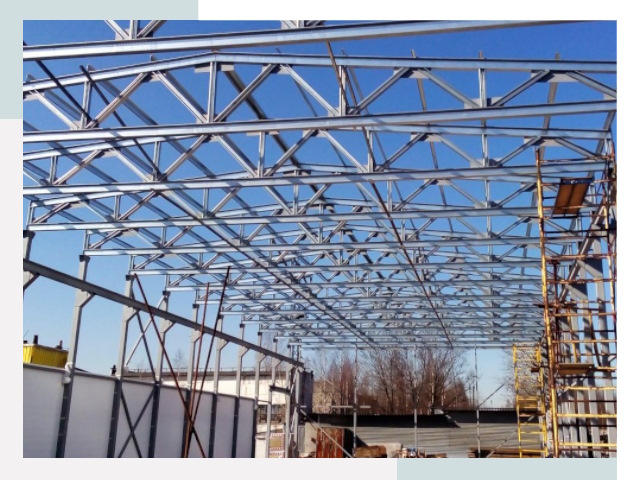 Металлокаркасы для складов в Ногинске