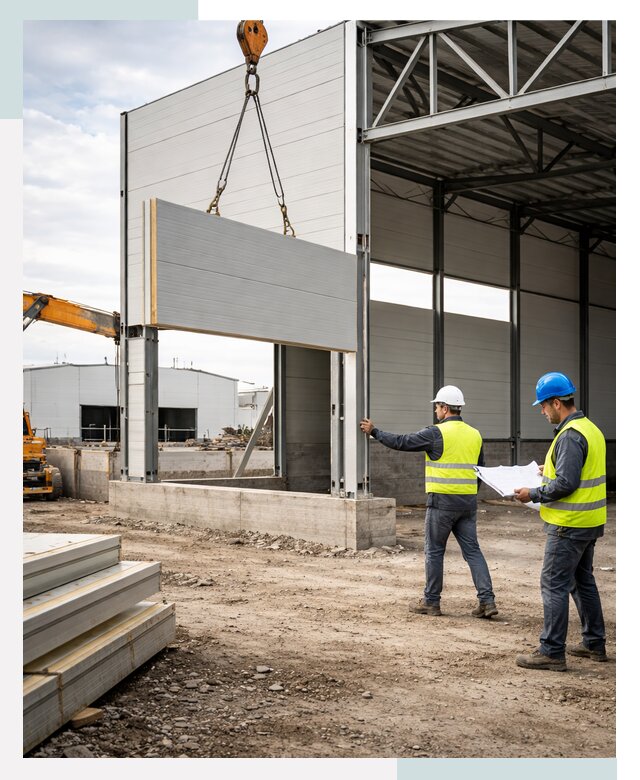 Склад из сэндвич панелей под ключ в Ногинске от 9624 р. | СтальСтрой-Нгн