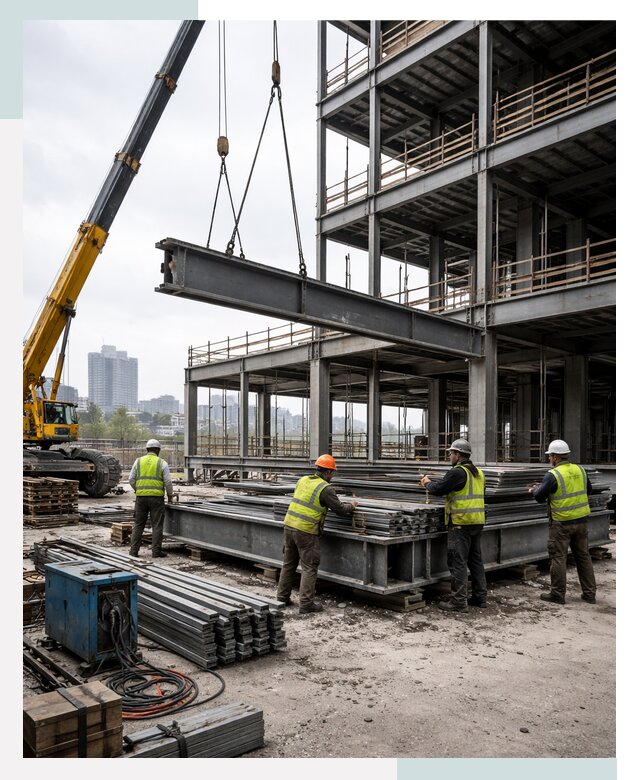 Строительство торгово-офисных зданий в Ногинске от 45590 р.| СтальСтрой-Нгн