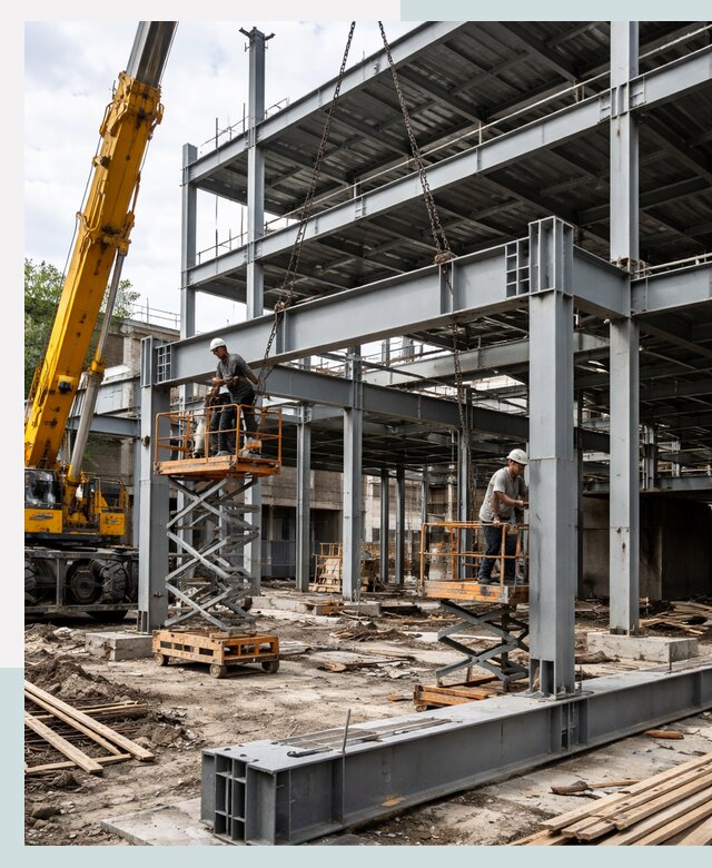 Строительство торгово-офисных зданий под ключ в Ногинске